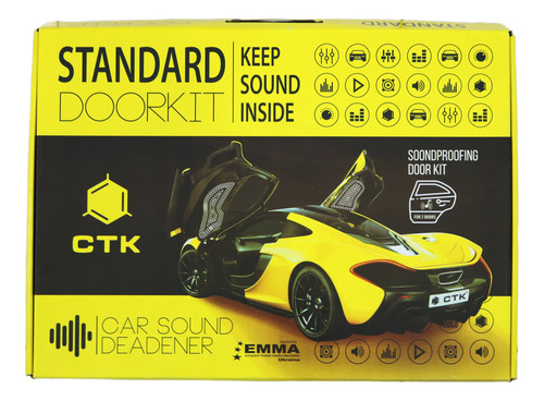 [DOORKIT] KIT DE AMORTIGUACION DE VIBRACIONES CTK DOORKIT