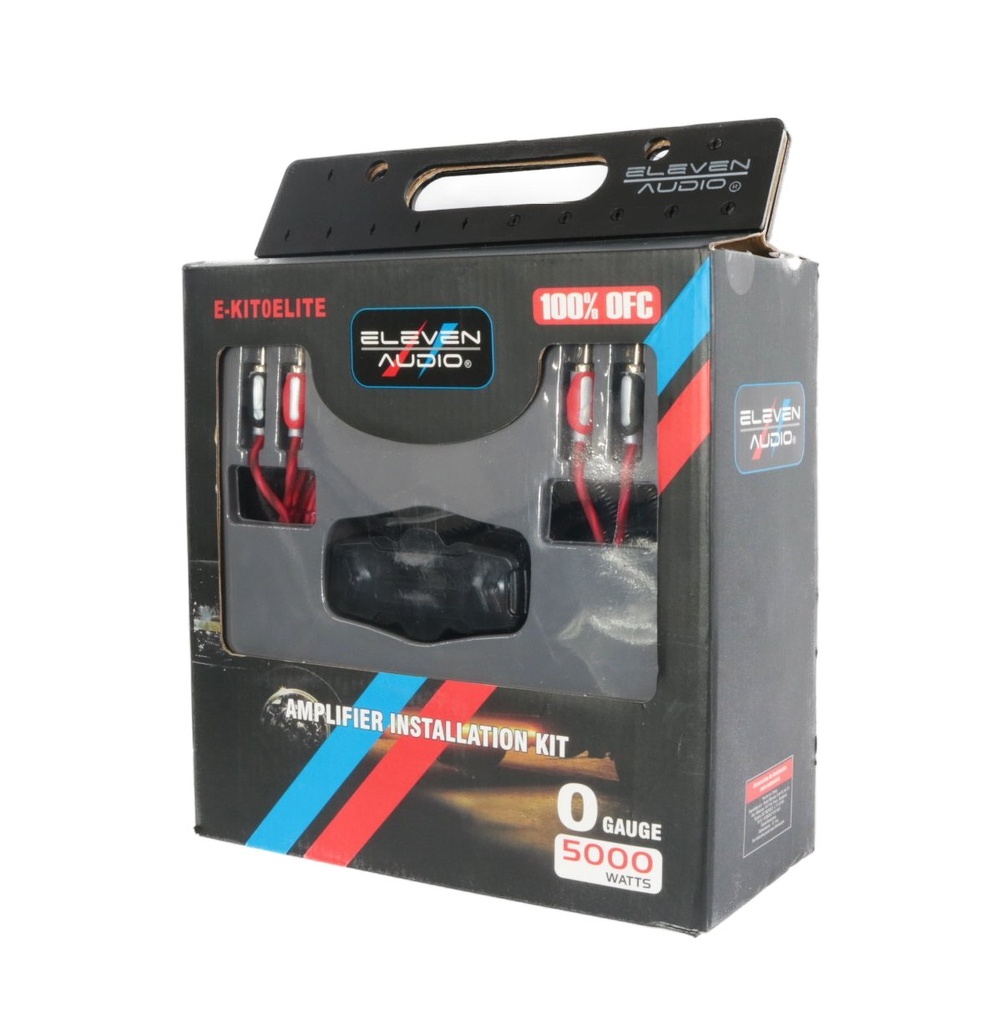 KIT DE INSTALACION #0 ELEVEN AUDIO E-KIT0ELITE