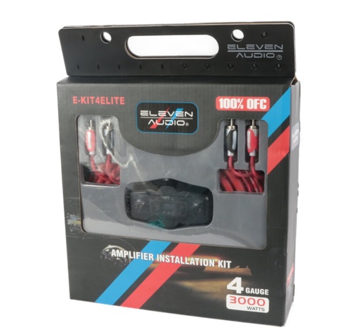 [E-KIT4ELITE] KIT DE INSTALACION #4 ELEVEN AUDIO E-KIT4ELITE
