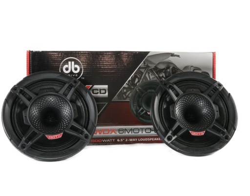 [WDX6MOTO-CD] MEDIOS RANGOS 6.5" CON DRIVER DB DRIVE WDX6MOTO-CD