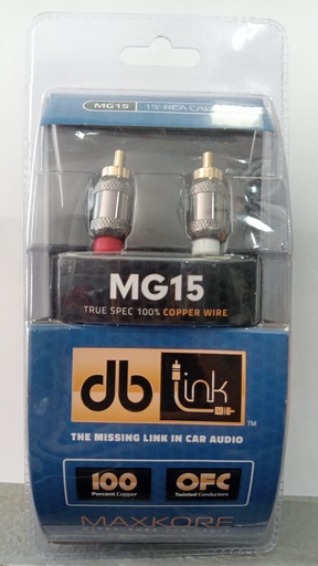 [MG15] RCA" 4.6 METROS DB LINK MAXKORE MG15