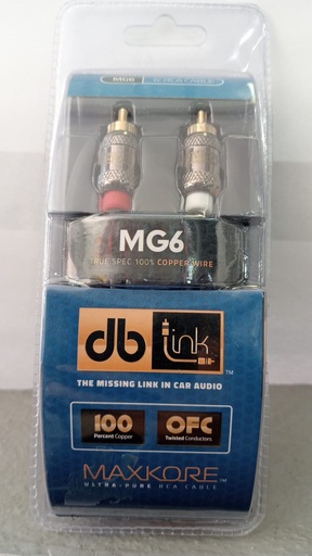 [MG6] RCA" 1.82 METROS DB LINK MAXKORE MG6