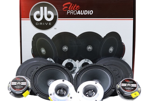 SET DE MEDIOS 6.5" DB DRIVE PRO6K4MT