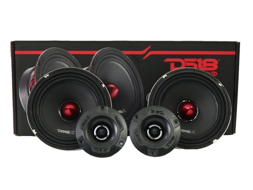 [PRO-X6.4BMPK] SET DE MEDIOS 6.5" DS18 PRO-X6.4BMPK